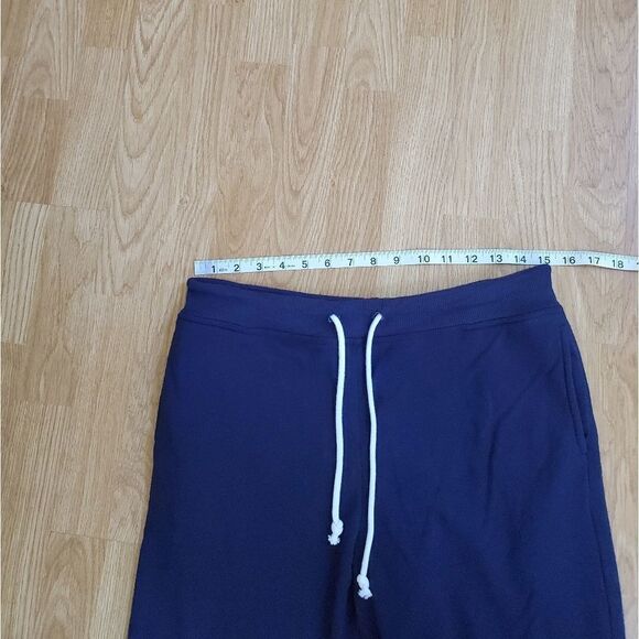 Something Navy Fleece Sweatpants size Small in Blue - Picture 6 of 10